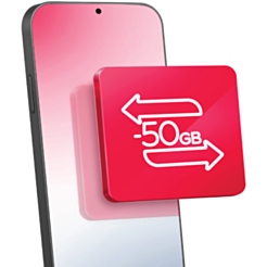 Передача данных на смартфон (-50 GB)