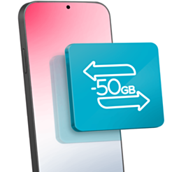 Передача данных на смартфон (-50 GB)