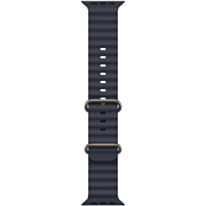 Apple 49mm Navy Ocean Band Natural Titanium Finish / MXTH3ZM/A