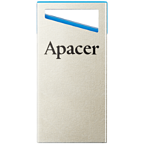Fleş kart Apacer 64 GB USB 3.2 Gen 1 Metallic/Blue AH155/AP64GAH155U-1