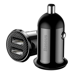 Адаптер для автомобиля Baseus Grain Pro 2x USB CCALLP-01