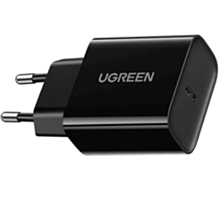 Адаптер Ugreen Fast Charger 20W Black CD137-10191
