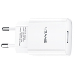 Адаптер Usams T21 + U-Turn Lightning White T21OCLN01