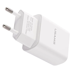 Адаптер Usams T21 + U-Turn Micro USB White T21OCMC01