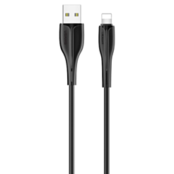 Naqil Usams US-SJ371 U38 Lightning 1 m Black SJ371USB01