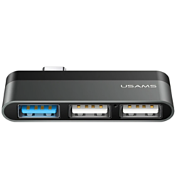 Hub Usams US-SJ461 / SJ461HUB01 Grey