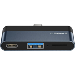 Hub Usams US-SJ491 / SJ491HUB01 Dark Grey