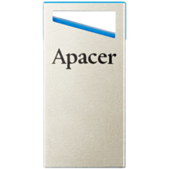 Fleş kart Apacer 64 GB USB 3.2 Gen 1 Metallic/Blue AH155/AP64GAH155U-1