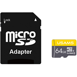 Yaddaş kartı Usams US-ZB119 High Speed TF Card 64GB