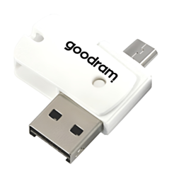 Кардридер Goodram MicroSD OTG White 5908267913673 