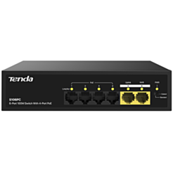 Коммутатор Tenda S106PC 4 Port PoE+2 Port