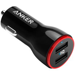 Anker Powerdrive 2 24W 2 Port Black A2310