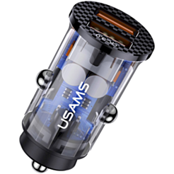 Usams US-CC122 C23 36W Dual USB Blue CC122CC02