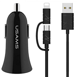 Usams CC013+U-GEE Cable Black CCUSB01