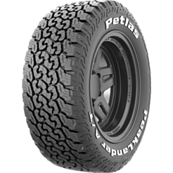 Avtomobil təkəri Petlas 265/70R17 LT Peaklander A/T TL 121/118S 10PR RWL 001.PT.303580