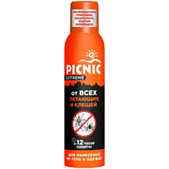 Həşaratlara qarşı sprey Picnic Extreme 150 ml 4650056492401