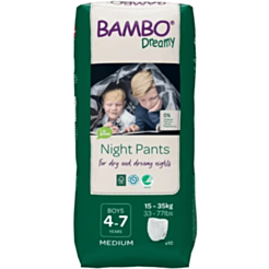 Детские подгузники-трусики Bambo Dreamy 4-7 10 штук 1000018875