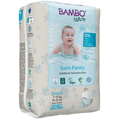 Детские подгузники-трусики Bambo Nature Small 12 штук 1000024401