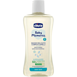 Шампунь-гель для детей Chicco BM Gentle Body 200 ml 8058664138449