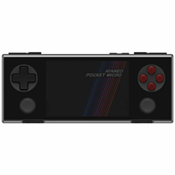 Portativ oyun konsolu Ayaneo Pocket Micro Retro Gray