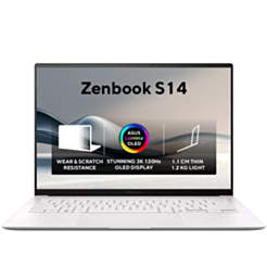Ноутбук Asus ZenBook S 14 OLED UX5406SA-PZ365W (90NB14F4-M00MV0)
