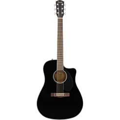 Электроакустическая гитара Fender CD-60SCE BK WN
