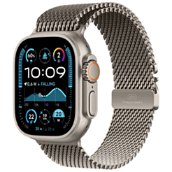 Apple Watch Ultra 2 Cellular 49mm Natural W/Natural Milanese Loop M / MX5R3GK/A