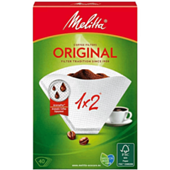 Qəhvəbişirən üçün filtr-kağız Melitta White 1x2 40pcs (2009)