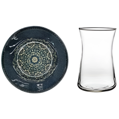 Çay dəsti Deluca 12 parça Göy 8682000486248