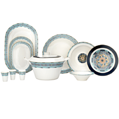 Serviz dəsti Schafer Tilsim Sapphire Firuzəyi  60 parça 8699131790557
