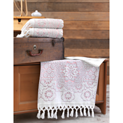 Полотенце для ванной Şahəsər Marcello 70×140 Розовый