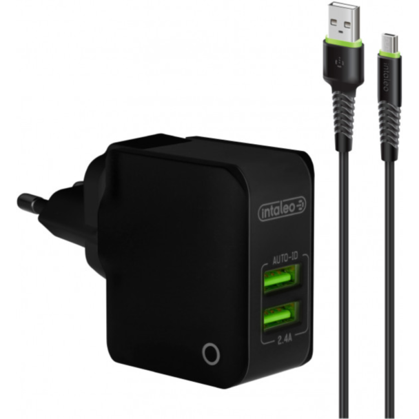 Adapter İntaleo TCA242 Micro USB Black - 1740
