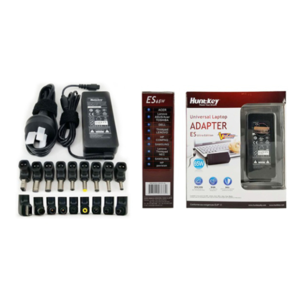 Adapter Huntkey Universal Notebook Adapter 65W Es