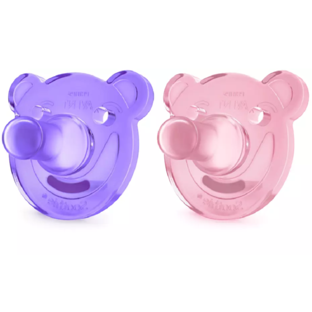 Пустышка Phillips Avent Soothie Shapes 2 штуки SCF194/02