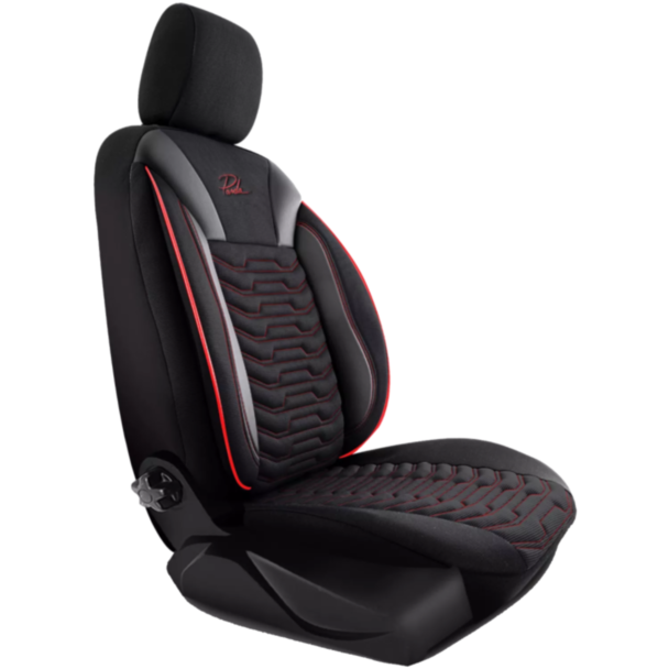 Oturacaq örtüyü Panda Pars Series Black / Red