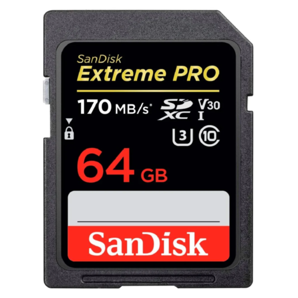 SD SanDisk Extreme Pro 64GB 170MB 