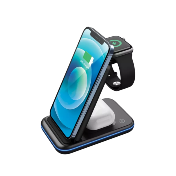 Canyon Wireless Charger 3 in 1 Black CNS-WCS304B