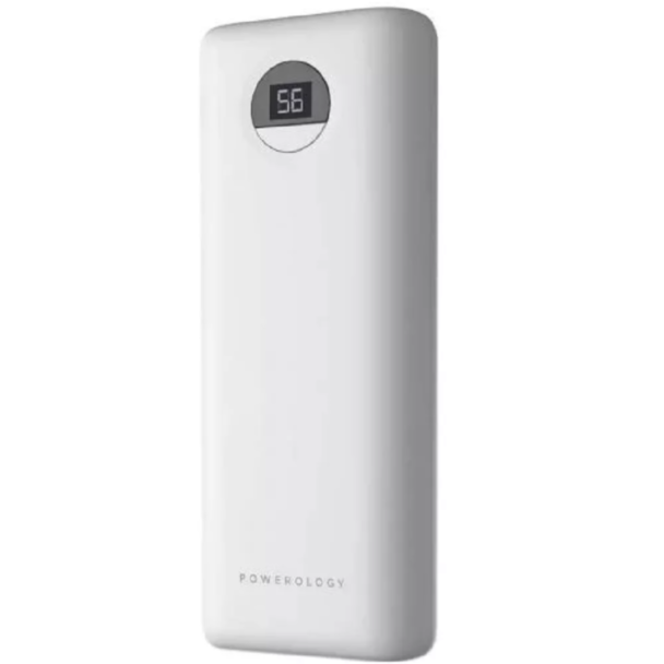 Powerology Quick Charge Powerbank 20000 mAh White
