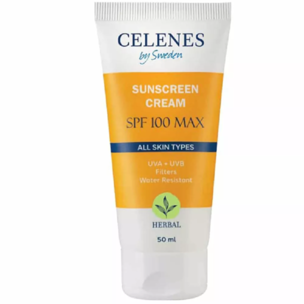 Cолнцезащитный крем Celenes Herbal Dry 50ML 7350104248260