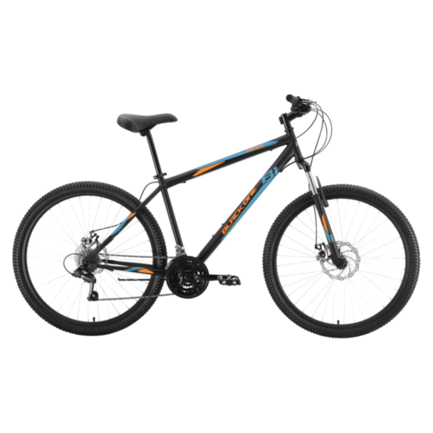 Velosiped Black One Onix 27.5 D 20 - Black-Orange