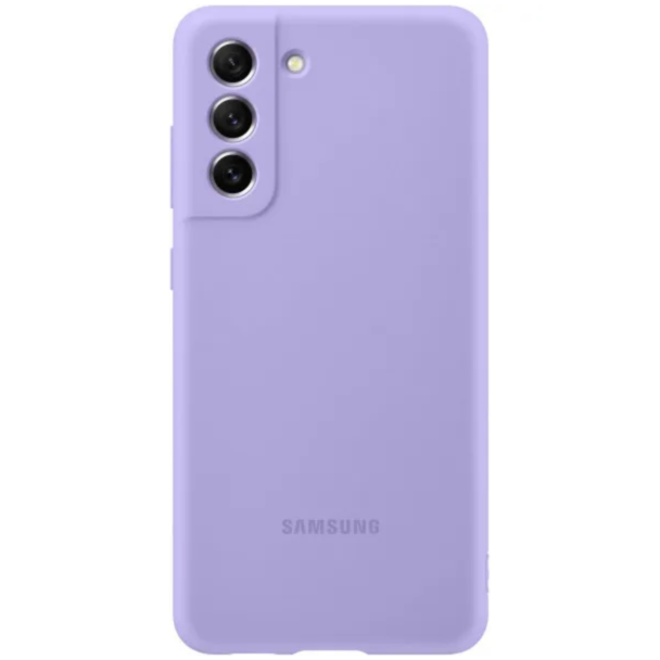 Samsung S21FE Silicone Cover Violet EF-PG990TVEGRU
