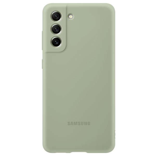 Samsung S21FE Silicone Cover Green EF-PG990TMEGRU