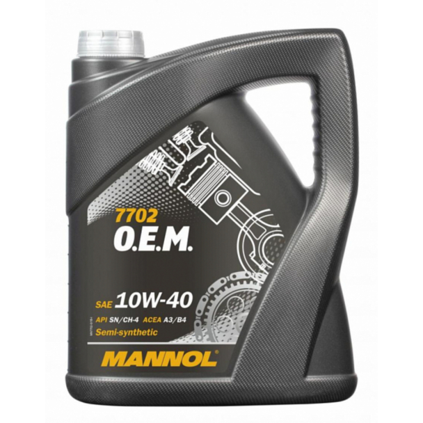 Моторное масло Mannol 7702 O.E.M. For Chevrolet-Opel SAE 10W-40 5Л Special