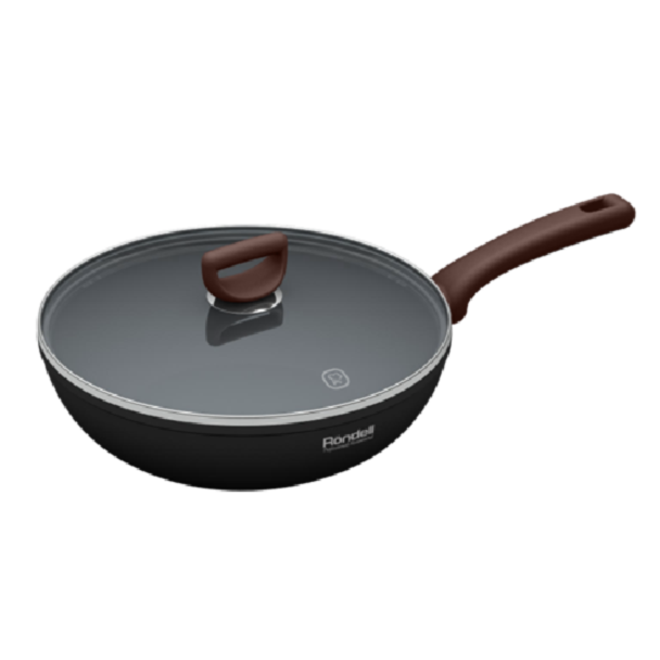 Глубокая сковорода с крышкой Rondell Ginger CH RDA-1532 28 см