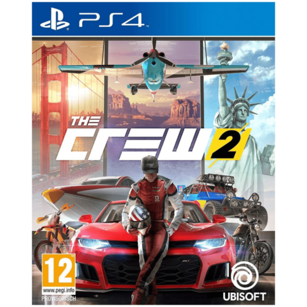 Диск Playstation 4 (The Crew 2)