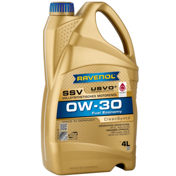 RAVENOL SSV Fuel Economy SAE 0W-30/4Л