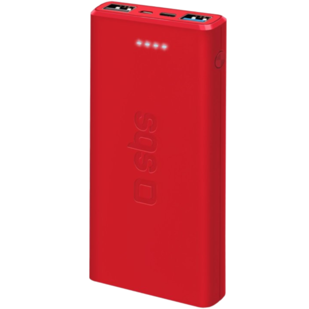 Power Bank SBS 10000 mAh Fast сharge Red TTBB10000FASTR