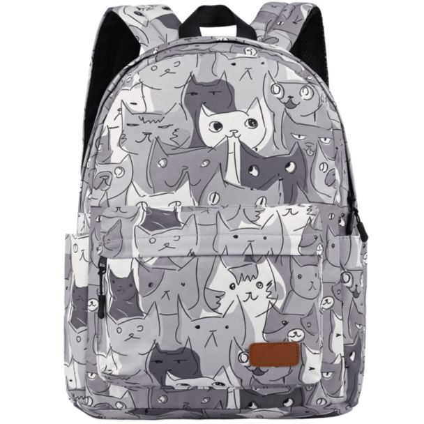Backpack 2E TeensPack Cats 13 Grey BPT6114GC