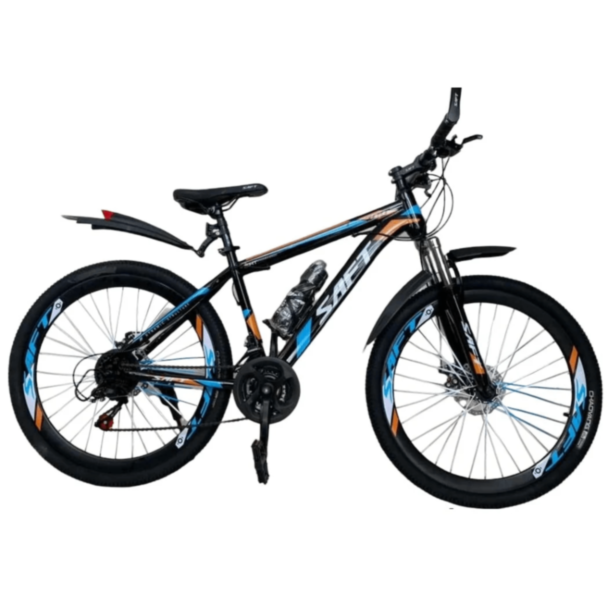 Велосипед Bike Saft 26-T900 Grey - Blue
