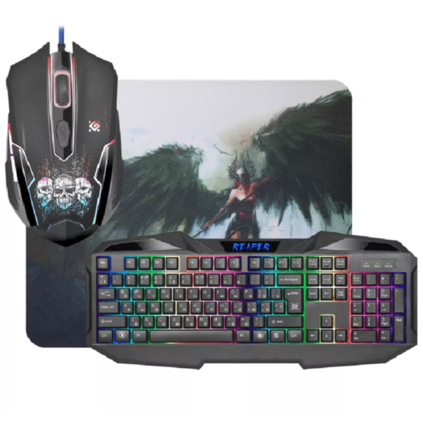 Oyun klaviaturası Defender Reaper MKP-018 Combo 3in1 52018